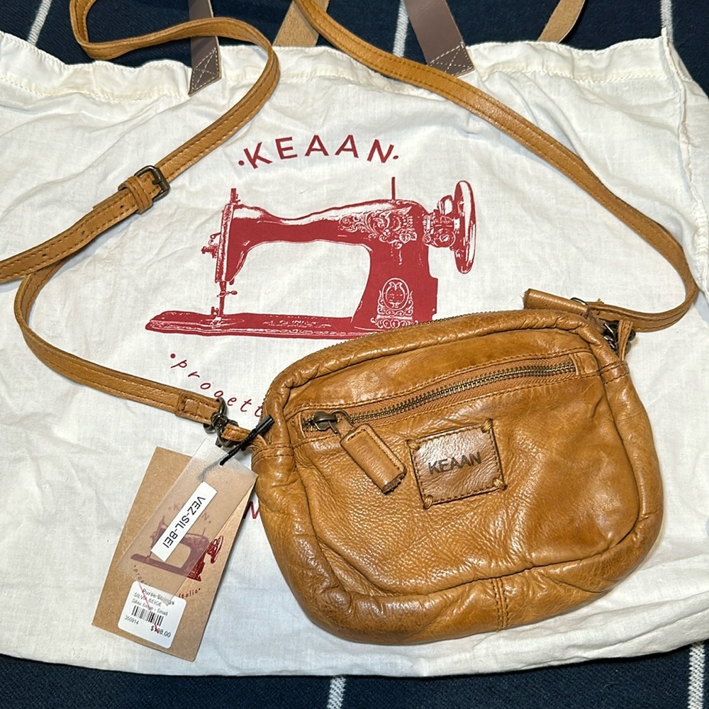 NWT $198+ KEAAN made in Italy bag and purse